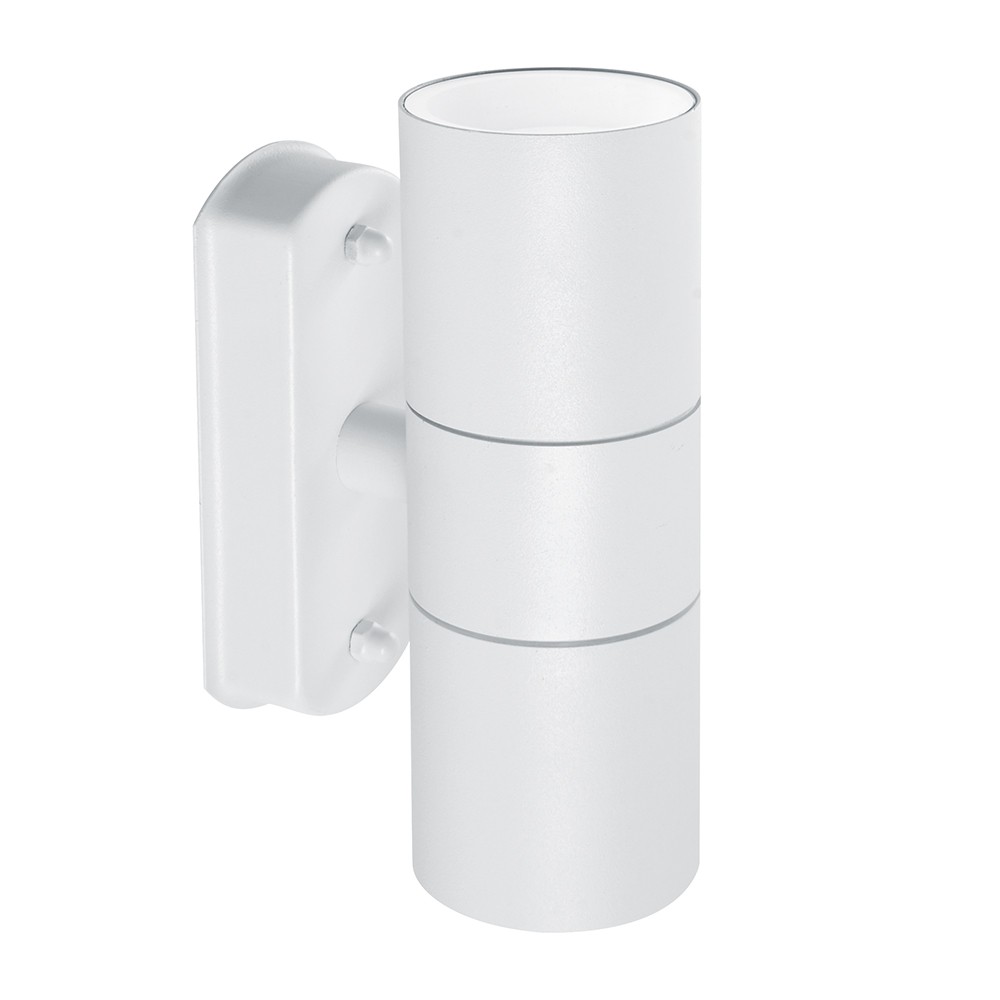 Уличные настенные светильники Светильник садово-парковый Feron DH0704 на стену 2*GU10 230V белый 11673