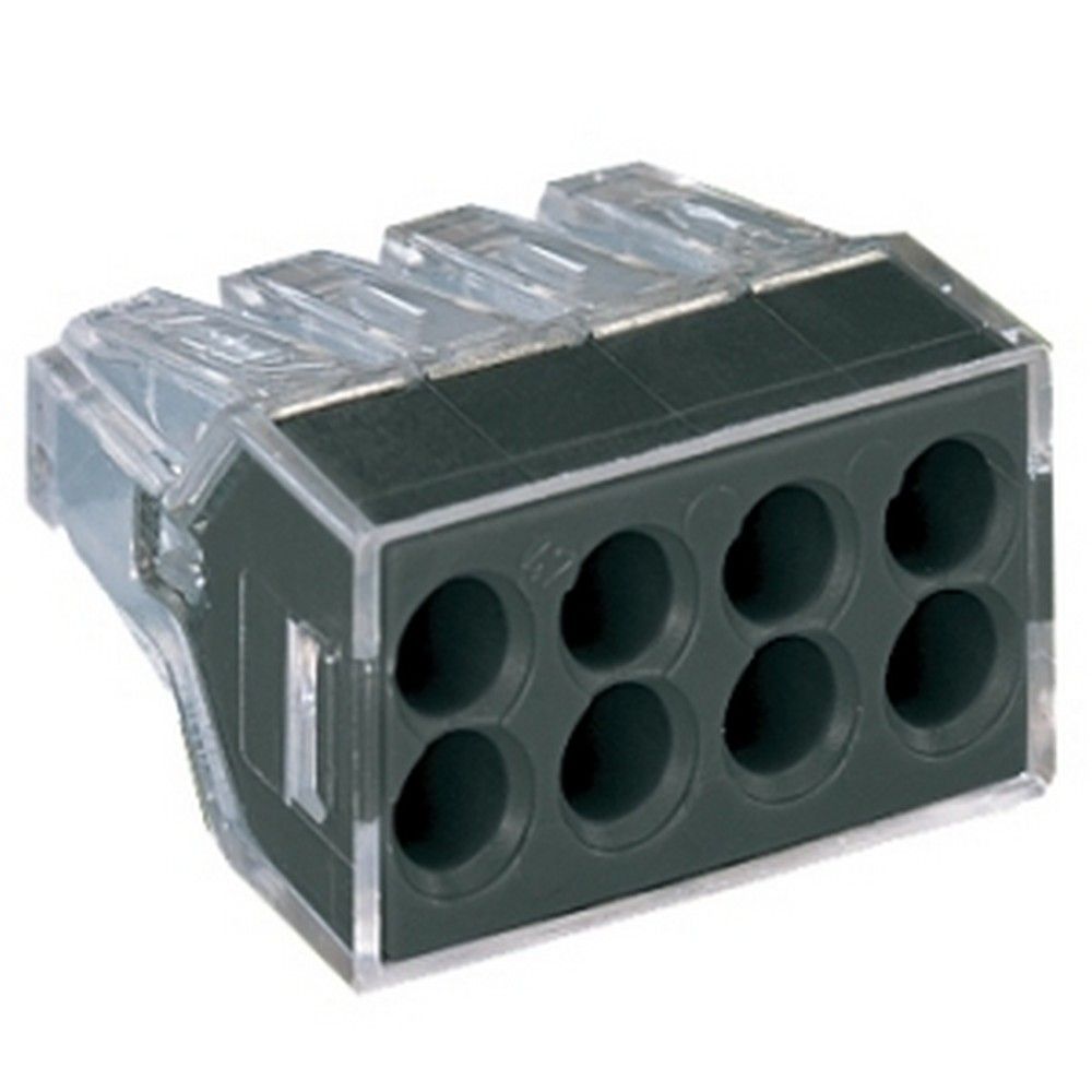 WAGO Клемма  для 8-и медных и алюминевых проводов  до 2,5 мм