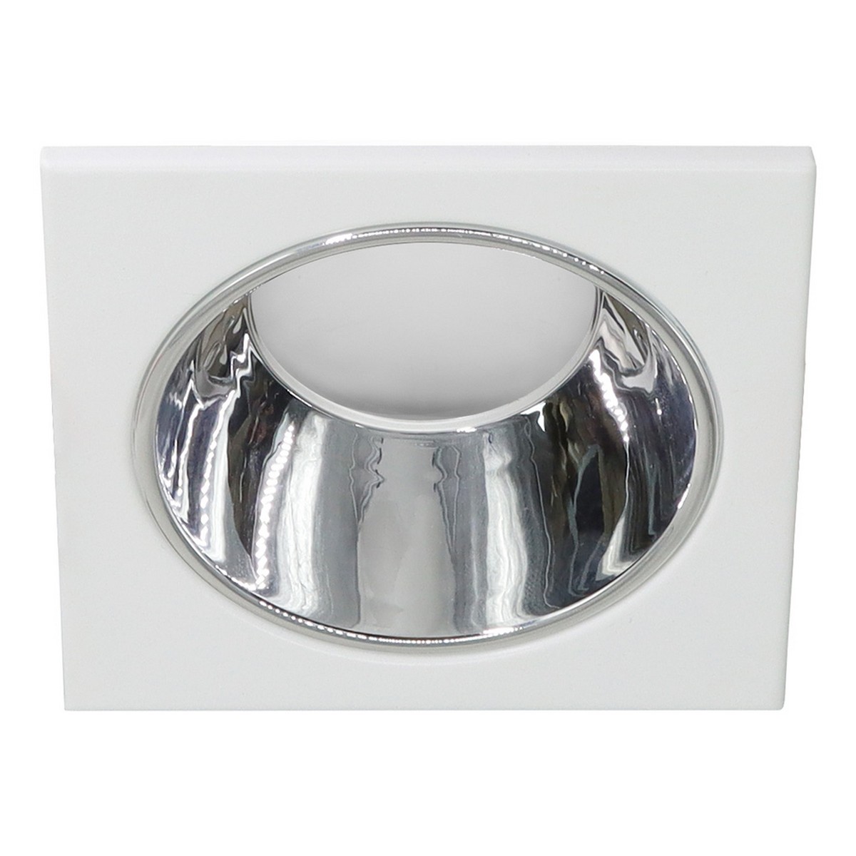 Встраиваемые светодиодные светильники Светильник встраиваемый Feron DL3112 потолочный MR16 G5.3 белый + хром 51406