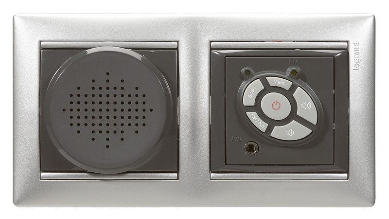 Legrand Valena Classic Алюминий Рамка Legrand Valena Алюминий 2-ая гориз 770152