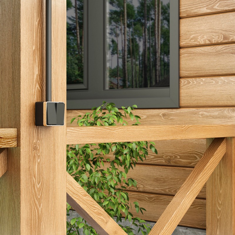 Werkel Gallant черный хром Выключатель Werkel двухклавишный влагозащищенный Gallant (черный/хром) W5020235