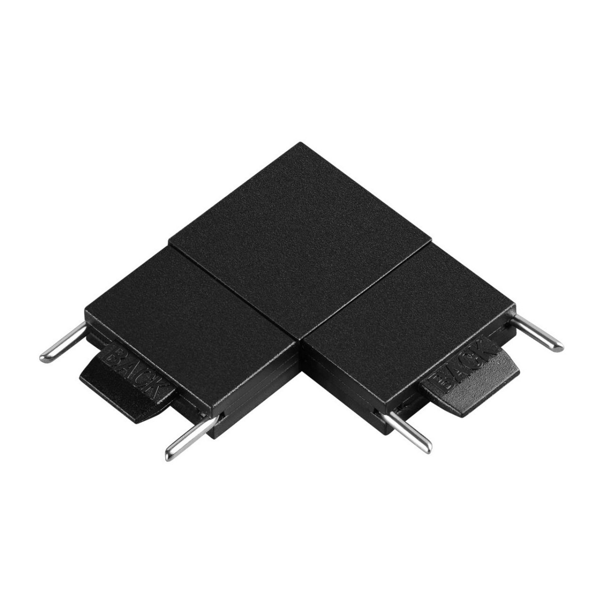 Трековые светодиодные светильники Соединитель L-образный с токопроводом для низковольтного шинопровода NOVOTECH 135267 EASY