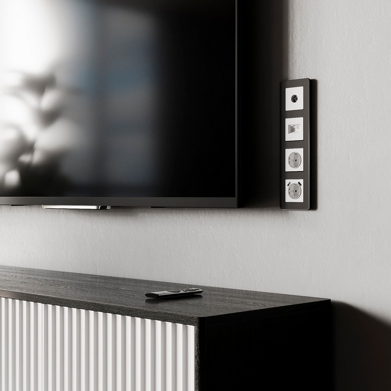 Werkel Белый матовый механизмы ТВ-Розетка Werkel оконечная (белый матовый) W1183061