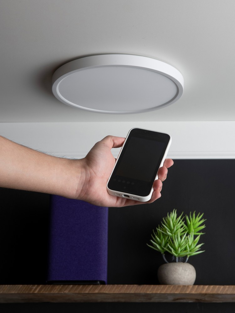 Управляемые светодиодные светильники и люстры Умный потолочный светильник EKF Connect 300 мм 24W sclwf-300-cct 