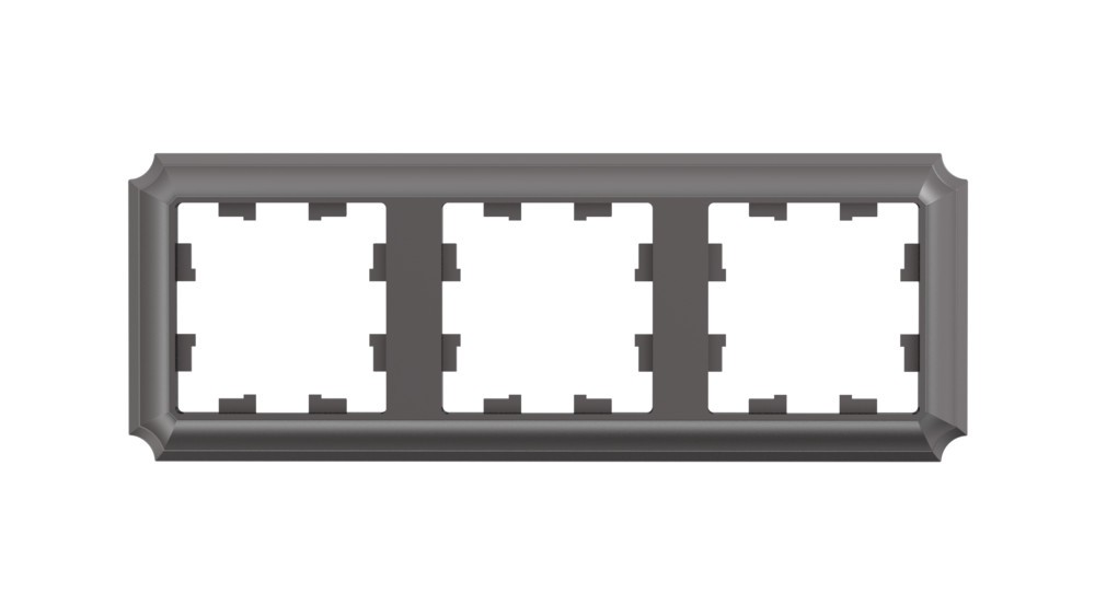 AtlasDesign Рамки Antique Рамка Systeme Electric AtlasDesign Antique Мокко 3-ая, универсальная ATN100603