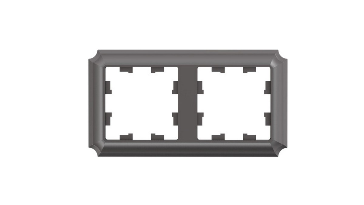 AtlasDesign Рамки Antique Рамка Systeme Electric AtlasDesign Antique Мокко 2-ая, универсальная ATN100602