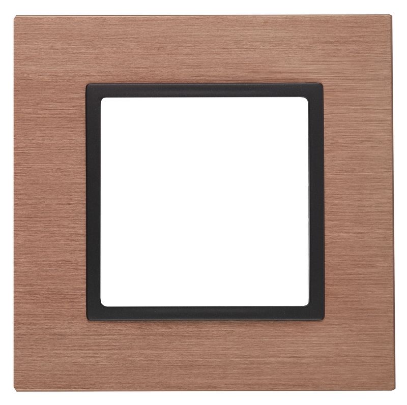Рамки ЭРА Elegance Рамка ЭРА Elegance Медь/антрацит Металл 1-ая 14-5201-14 Б0034544