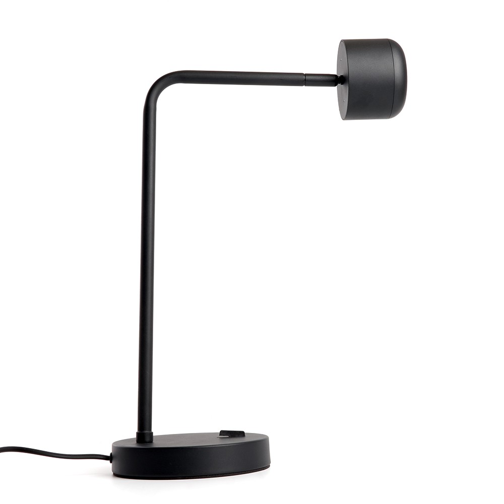 Настольные лампы Настольная лампа Feron DE365 ECHO 12W GX53 черный с антибликовой сеточкой 48404 