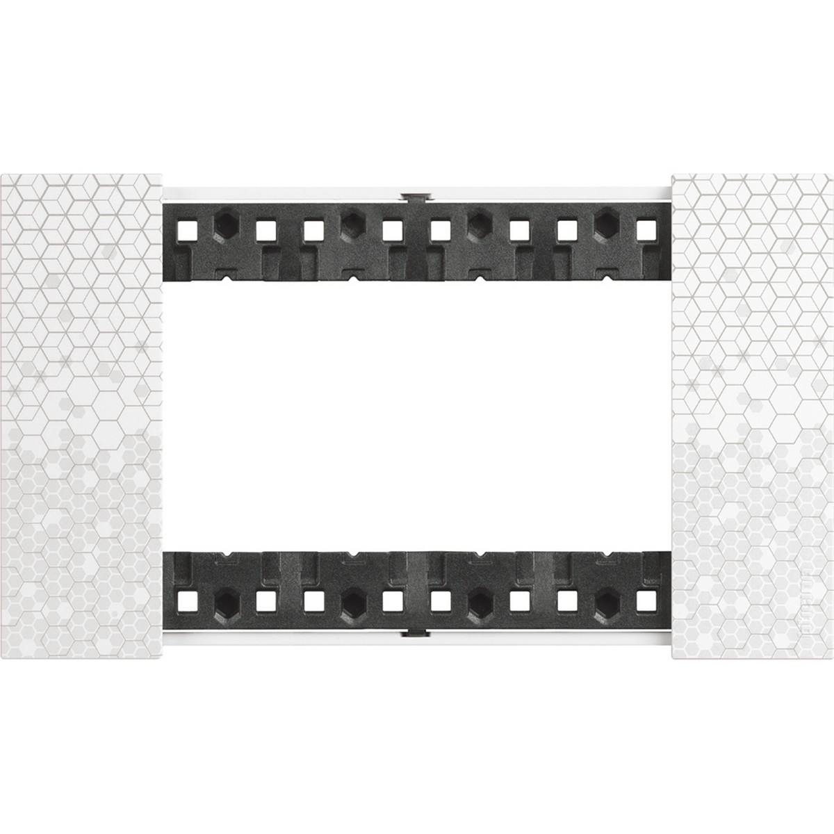 Bticino Living Now Рамки Рамка BT Living now Пиксель итальянский стандарт 4 мод KA4804MW