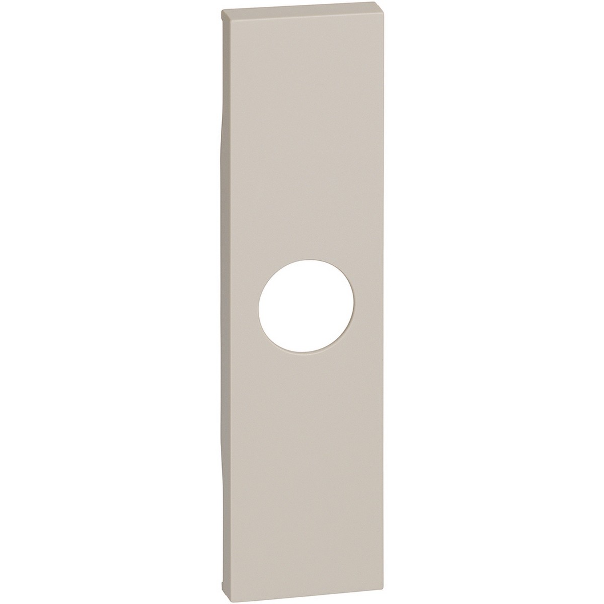 Bticino Living Now лицевые панели Песочные Лицевая панель BT Living now Песочный для TV розеток и каб выводов с 1 отверстием 1 мод KM08