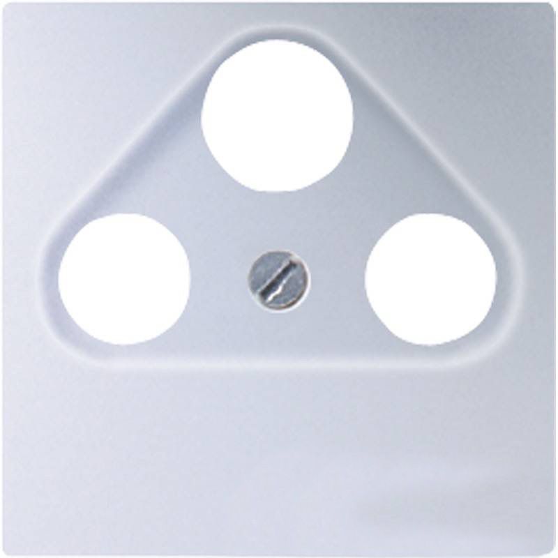 Jung Eco Profi механизмы Алюминий Телевизионная розетка оконечная Jung TV-SAT-FM пластик под алюминий