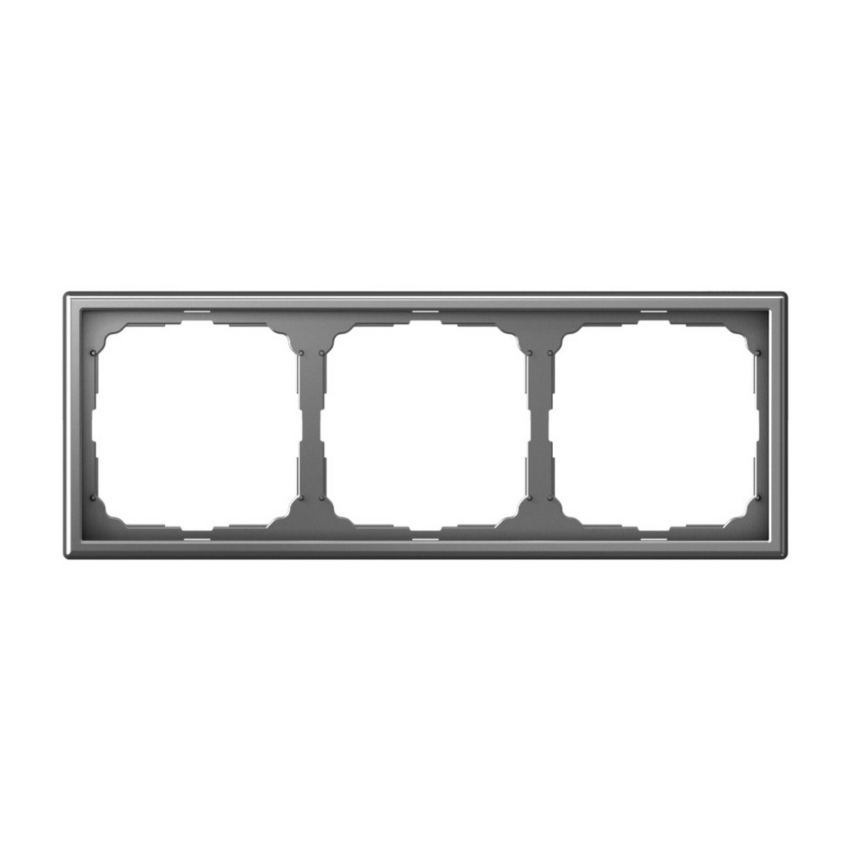 ArtGallery Сталь Рамка Systeme Electric ArtGallery Сталь 3-ая универсальная GAL000903