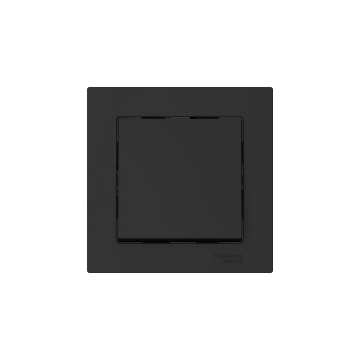 AtlasDesign Карбон Выключатель SE AtlasDesign Карбон 1-клавишный в сборе быстрозажим. клем. ATN001012S