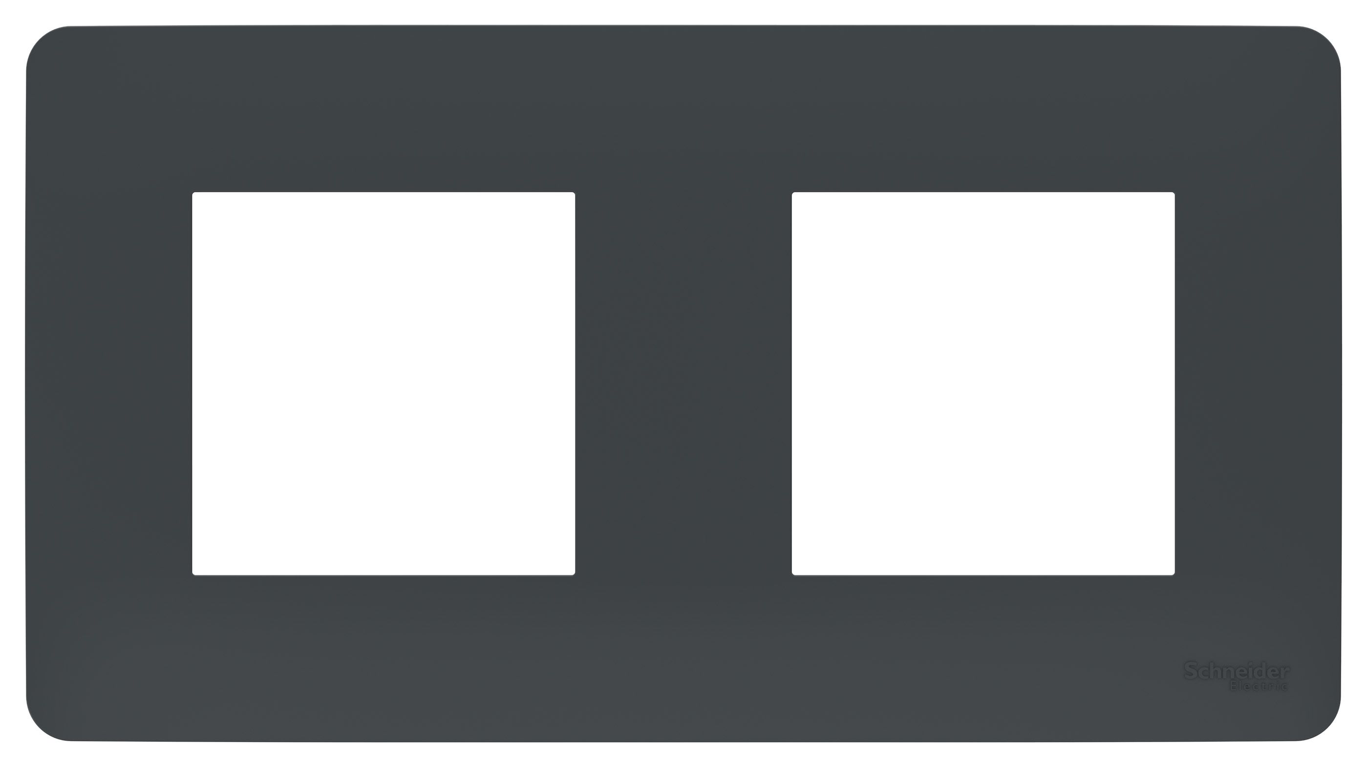 Рамки Unica Studio Антрацит Рамка Unica Studio Антрацит 2-ная NU200454