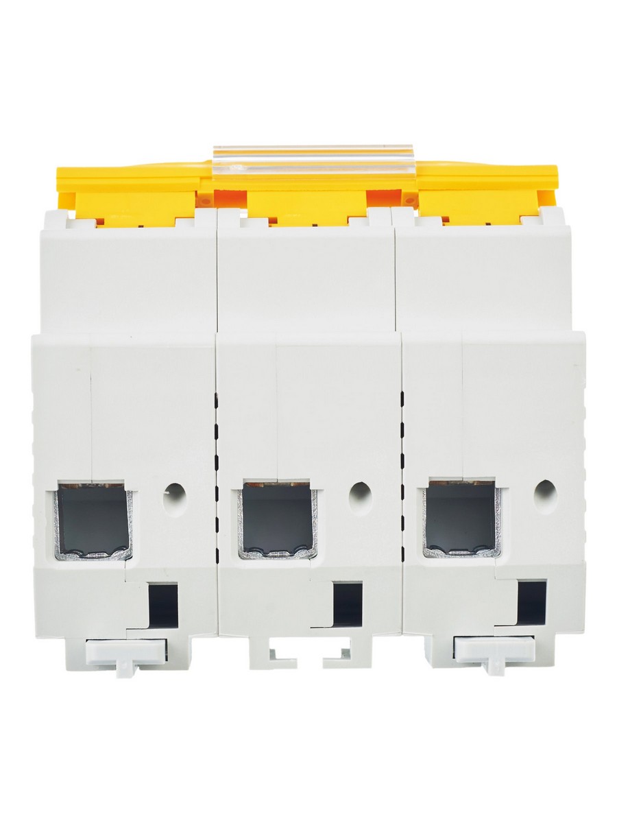 3 полюсные (трехполюсные) Автоматический выключатель IEK KARAT ВА47-100 3Р 25А 10кА х-ка D MVA40-3-025-D 