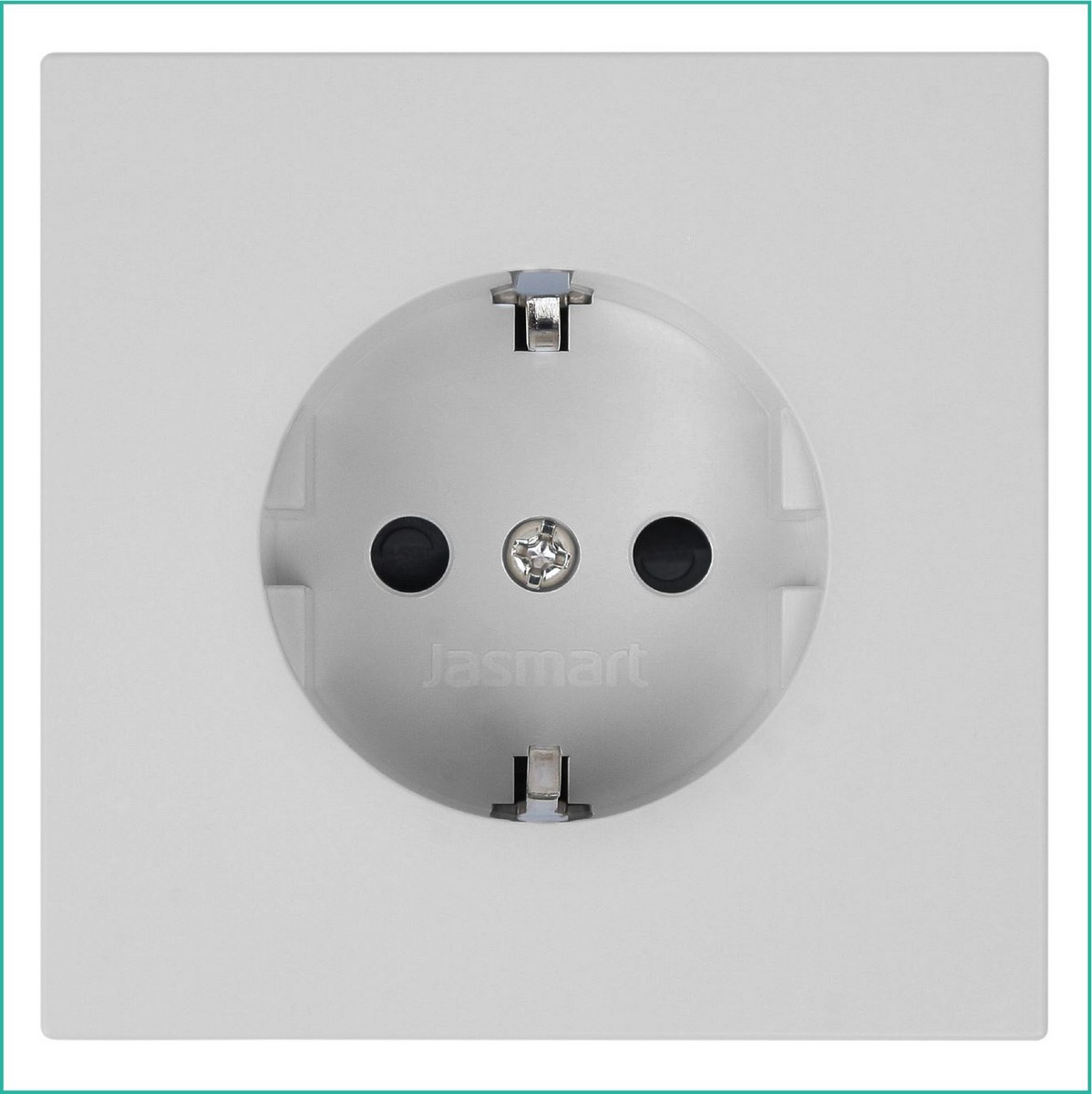 JASMART FD - розетки и выключатели Розетка JASMART FD SCHUKO с защитными шторками матовый Тауп (soft touch) 5501PTM
