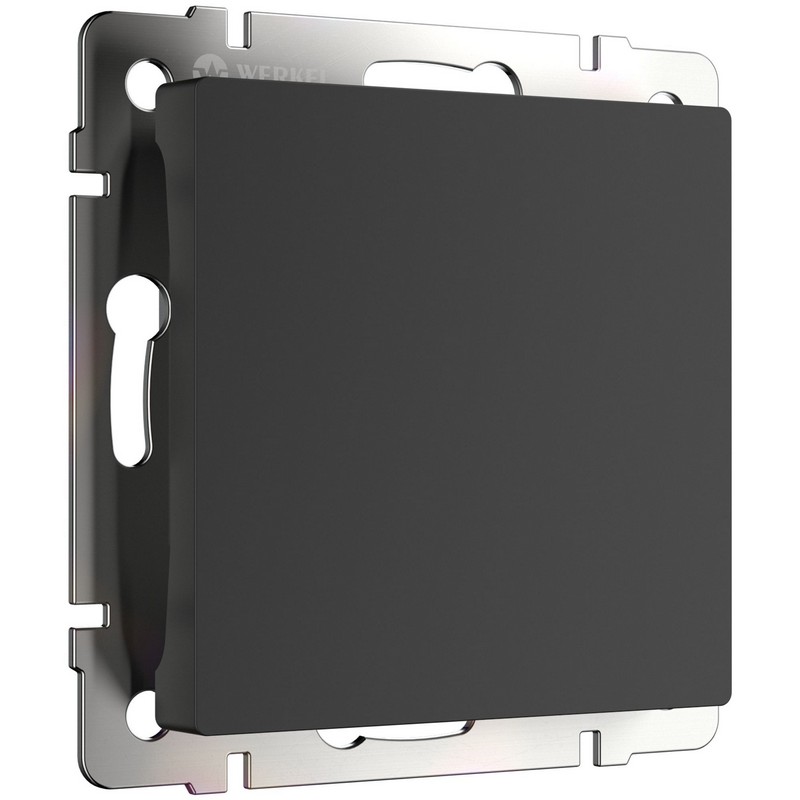 Werkel Черный матовый механизмы Заглушка Werkel (черный матовый) W1159208