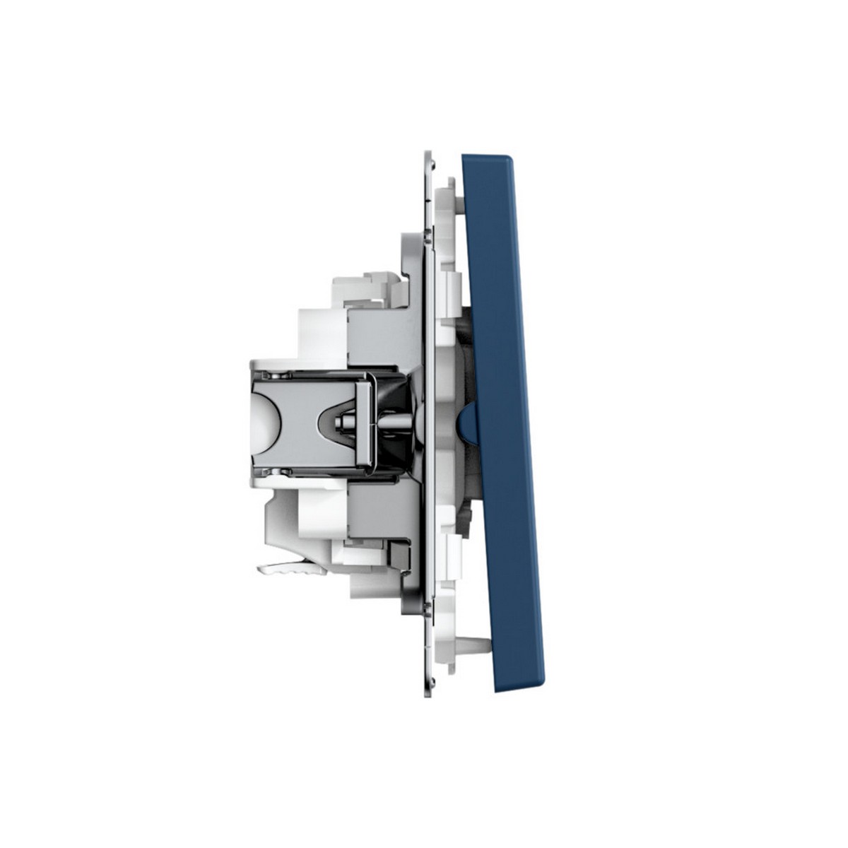 ArtGallery Аквамарин Выключатель SE ArtGallery Аквамарин 2-клавишный, быстрозажим. клем. GAL001151S