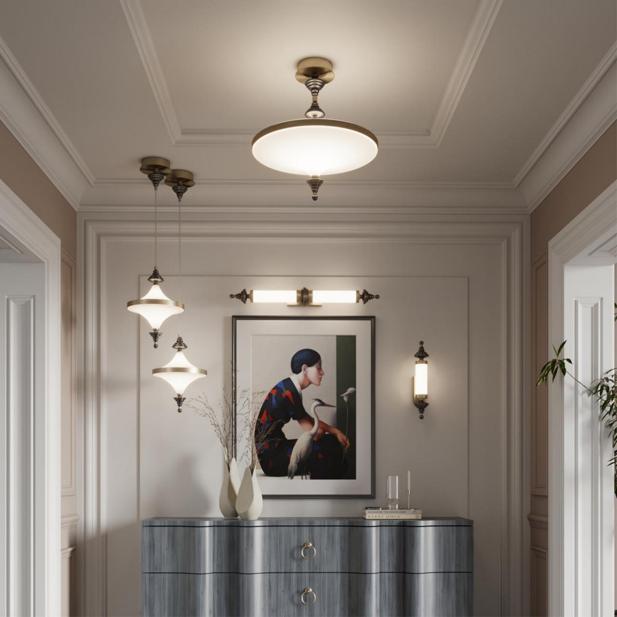 Бра Настенный светильник ODEON LIGHT EXCLUSIVE 5404/28WL ULA LED 