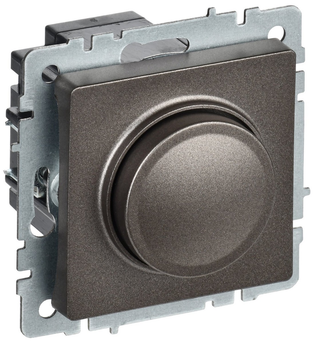 IEK Brite Бронза Светорегулятор IEK BRITE BASE Темн.бронза пов-наж. 600Вт СС10-1-0-БрТБ BR-D20-0600-K45