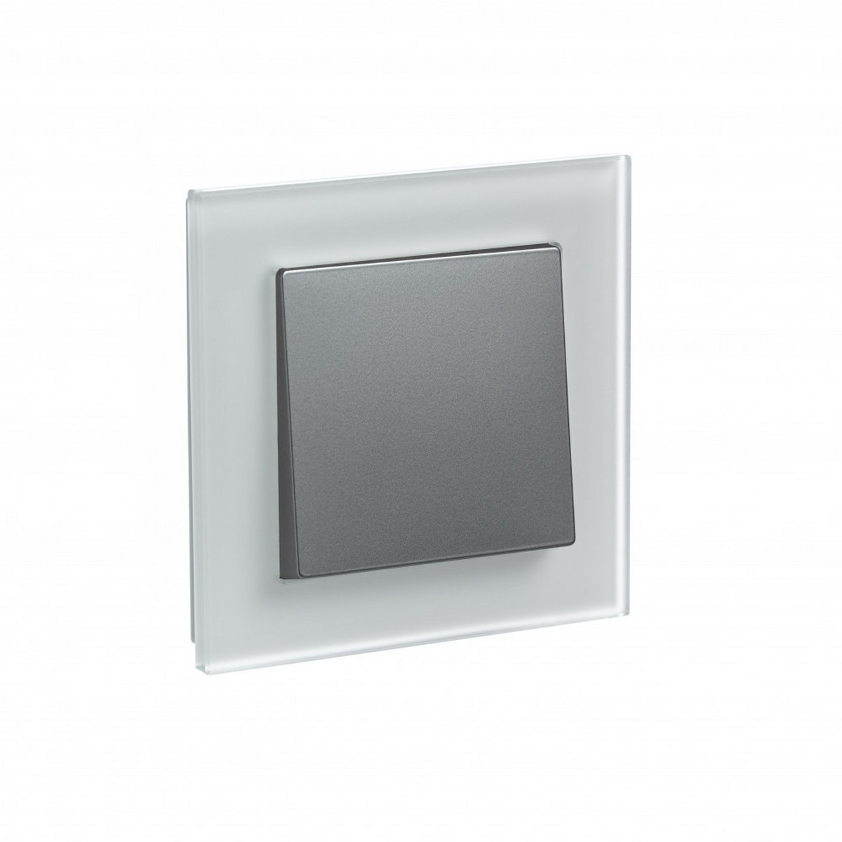 AtlasDesign Рамки Nature Рамка Systeme Electric AtlasDesign Nature Матовое стекло белый 1-ая ATN330101