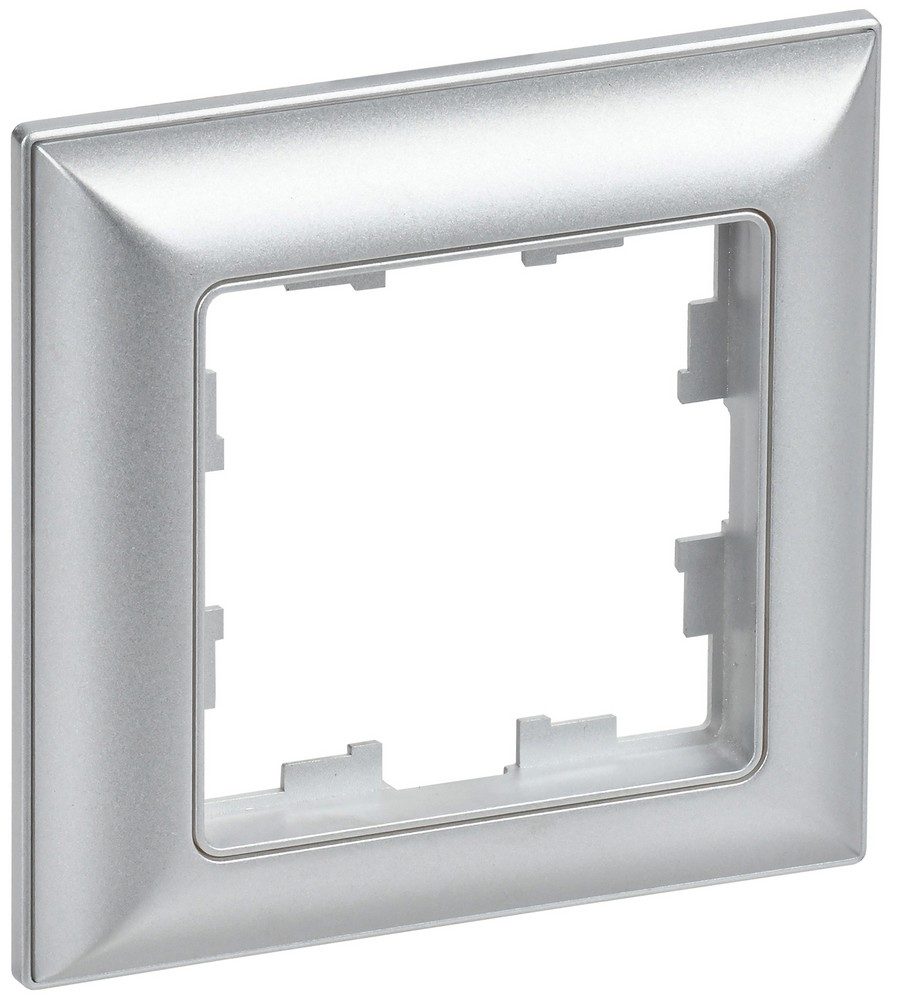 IEK Brite Рамки Рамка IEK BRITE DECOR Алюминий 3D-форма 1-м РУ-1-Бр BR-M12-12-K47