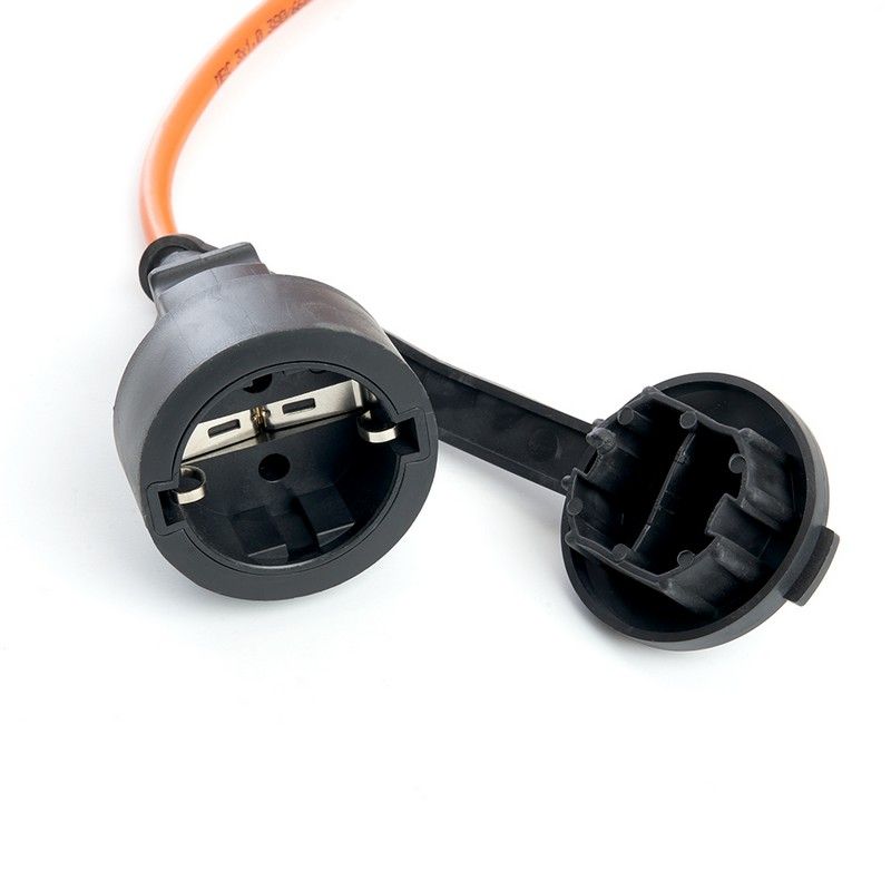 Колодки и удлинители, тройники Удлинитель-шнур на рамке  c/з Stekker HM02-01-30 30м 3*0,75  Home оранжевый 39496 