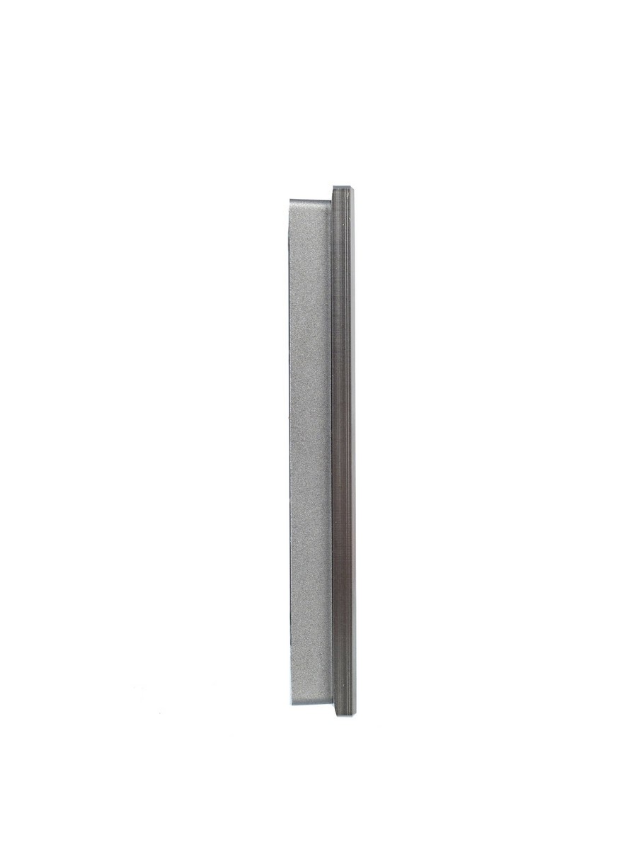 IEK Brite Рамки Рамка IEK BRITE 1-местная РУ-1-1-БрА металл алюминий BR-M12-M-K47