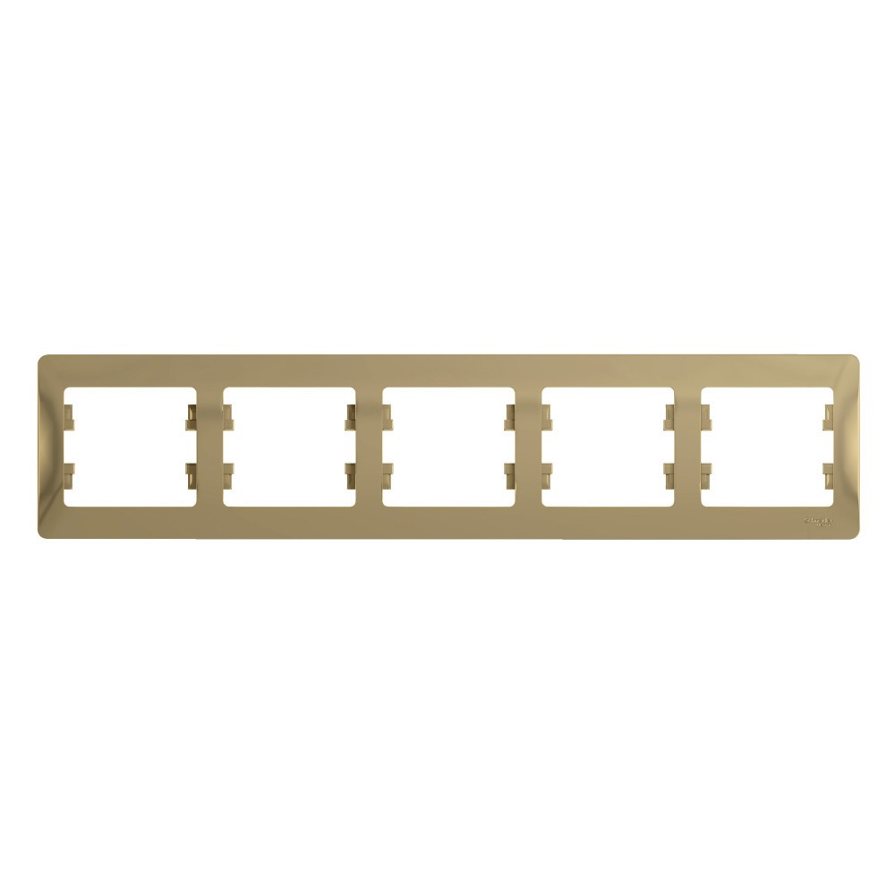 Glossa Титан Рамка Systeme Electric Glossa Титан 5-я, горизонтальная GSL000405