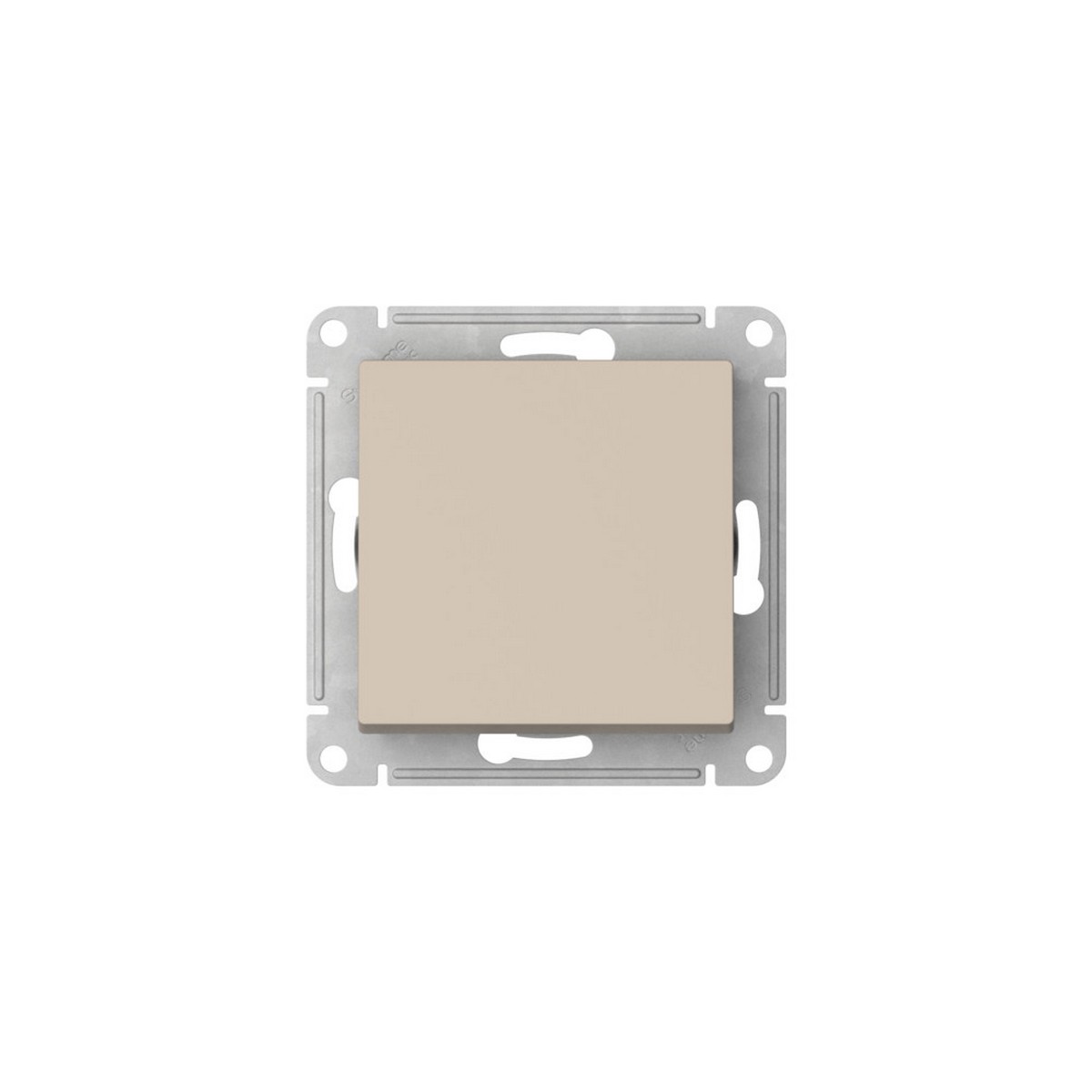 AtlasDesign Песочный Выключатель SE AtlasDesign Песочный 1-клавишный быстрозажим. клем. ATN001211S