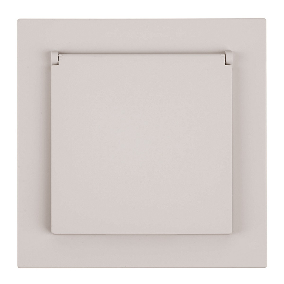 Мия - Розетки и выключатели Stekker Розетка 1-местная с крышкой с защ. штор STEKKER с/з Мия RST16-3112-08 пудровый жемчуг 50485