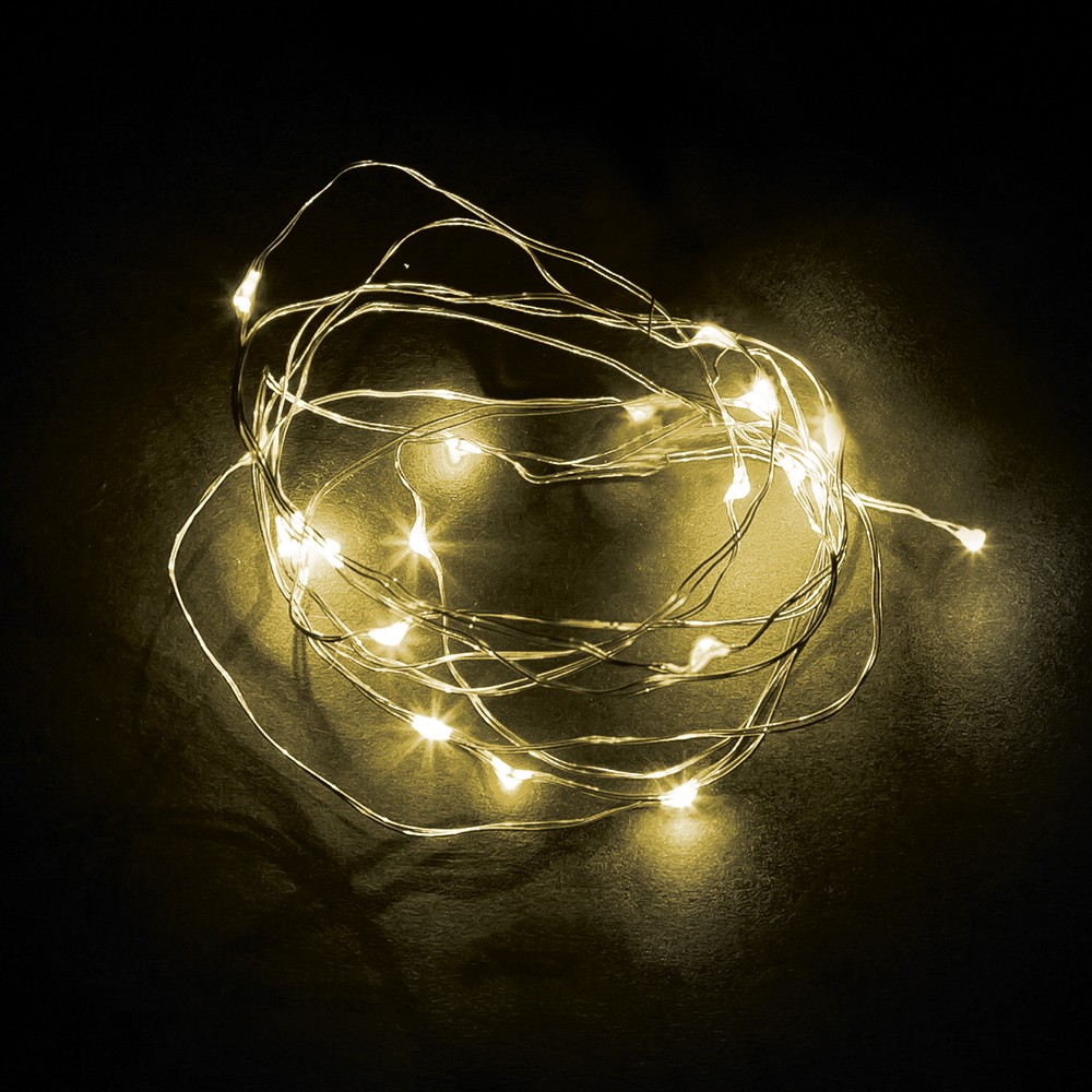 Гирлянда линейная Feron CL575 Роса статичная 5м USB 2700K 48183