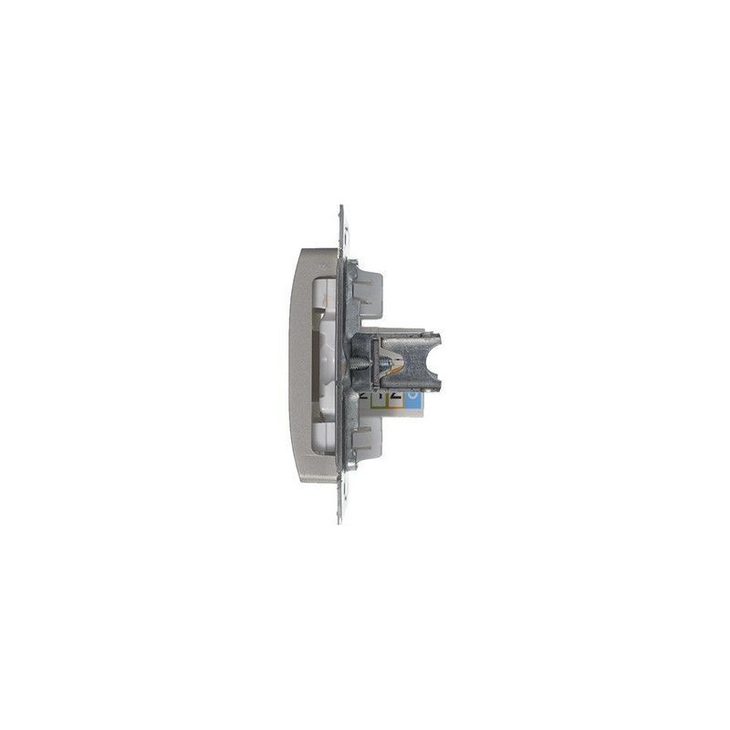 Glossa Платина Розетка телефонная Systeme Electric Glossa Платина RJ11 GSL001281T