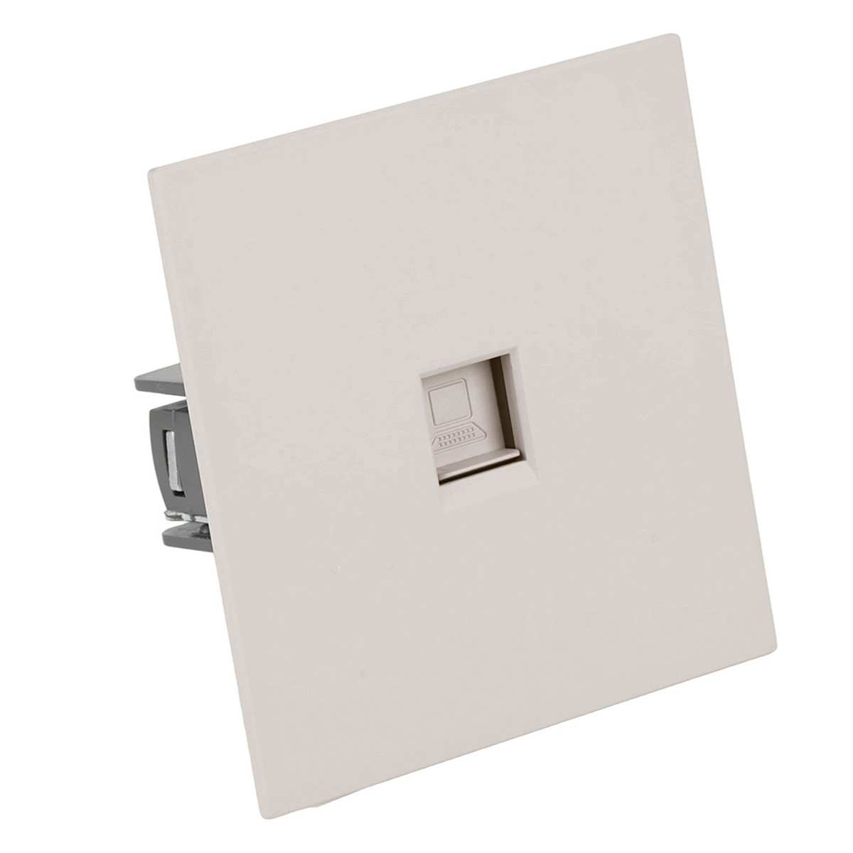 Мия - Розетки и выключатели Stekker Розетка компьютерная 1-местная RJ-45 STEKKER Мия RST00-3117-08 пудровый жемчуг 50480