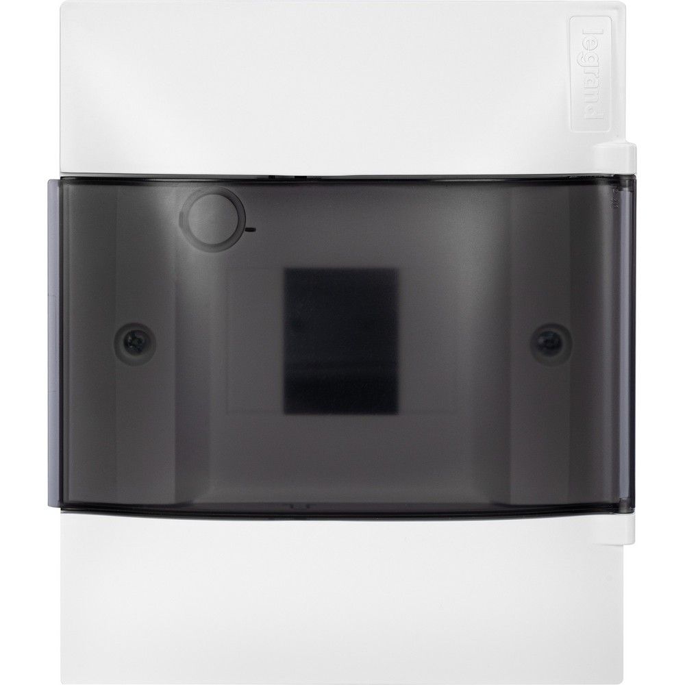 Пластиковые боксы и щиты Legrand Пластиковый щиток Legrand Practibox S Встраиваемый 4 мод 1X4 Дымчатая дверь 134554
