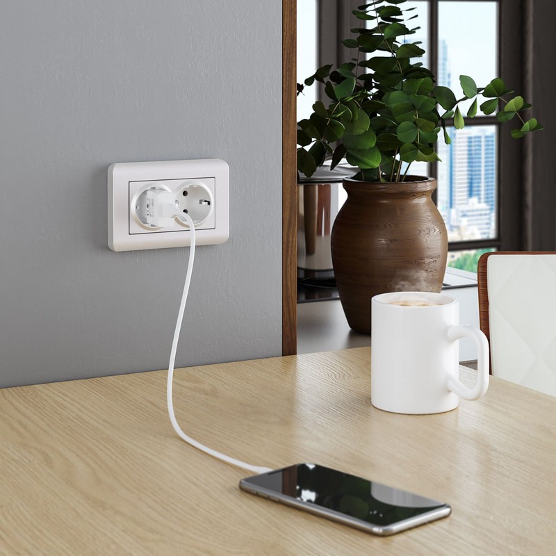 Werkel Перламутр рифленый механизмы Розетка двойная Werkel с заземлением перламутровый рифленый W1172013