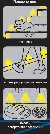 Встраиваемые светодиодные светильники Светильник для лестницы Zamel MOZA Золото/Тепл.бел. 230V AC 01-221-42 