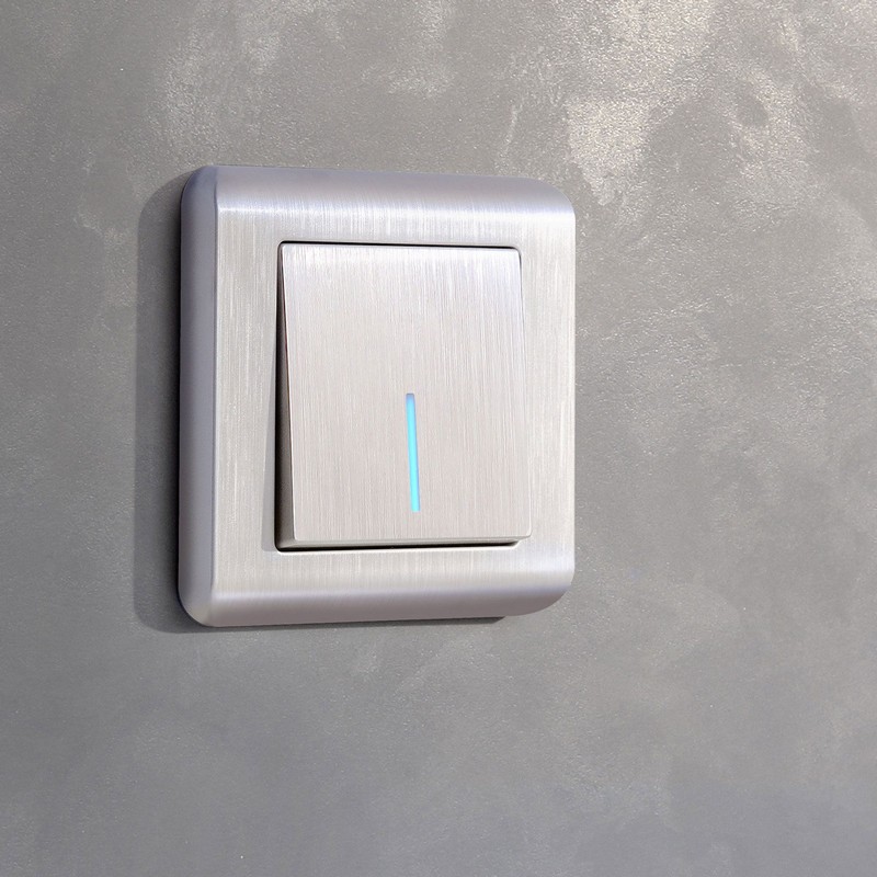 Werkel Перламутр рифленый механизмы Выключатель Werkel одноклавишный проходной с подсветкой перламутровый рифленый W1112113