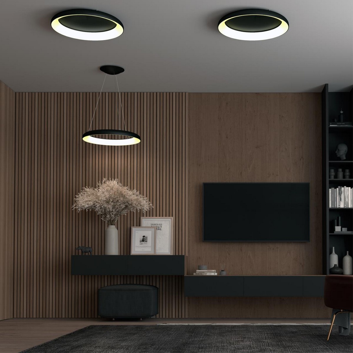 Управляемые светодиодные светильники и люстры Светильник накладной диммируемый со сменой цветовой температуры NOVOTECH 359025 FOLD 