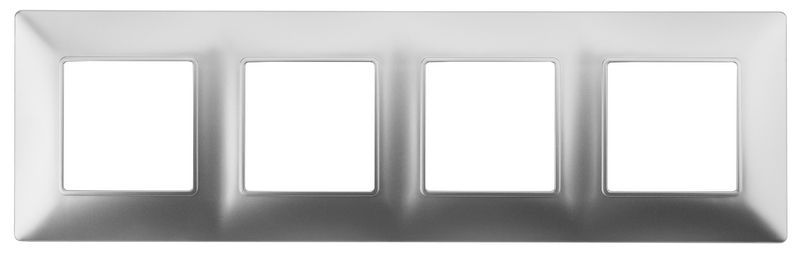 Рамки ЭРА Elegance Рамка ЭРА Elegance Алюминий 4-ая 14-5004-03 Б0034401