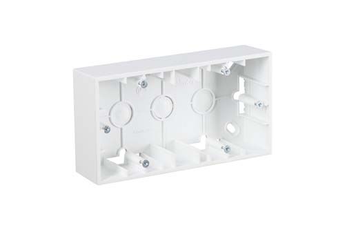 Розетки и выключатели Simon 15 Белый Коробка наружного монтажа Simon 15 Белая 2-ая 1590752-030