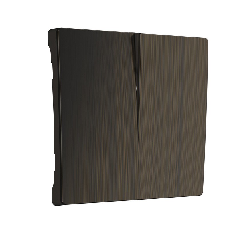 Werkel Бронзовый механизмы Набор Werkel клавиш для выключателя двухклавишного (бронзовый) W1129012