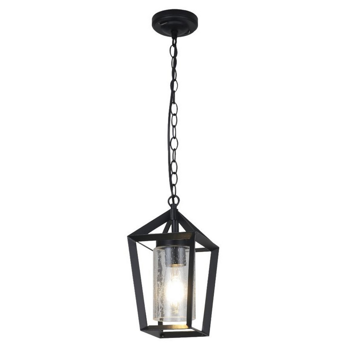 Уличные светильники на цепочке Светильник садово-парковый Feron PL775 на цепочке 40W E27 черный 51837