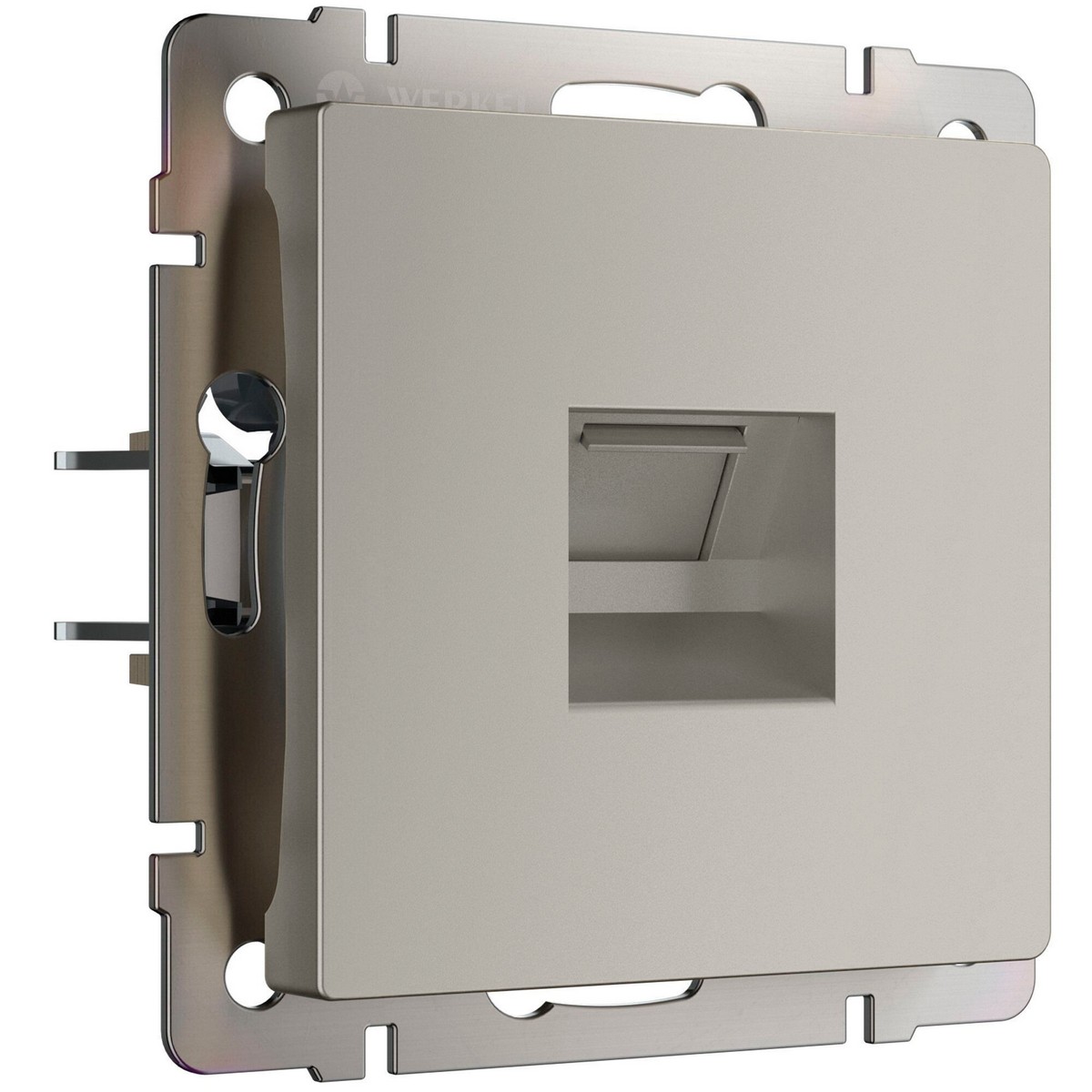 Werkel дымчатый Розетка Werkel Ethernet RJ-45 (дымчатый) W1281004