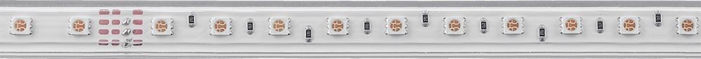 Светодиодная лента RGB Лента светодиодная Feron LS706 60SMD(5050)/м 11Вт/м 220V IP65 RGB 50 метров (цена за метр) 32718 