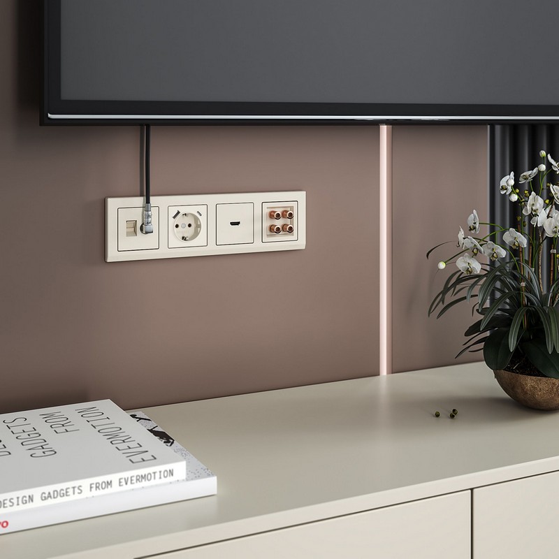 Werkel Слоновая кость механизмы Розетка HDMI Werkel (слоновая кость) W1186003