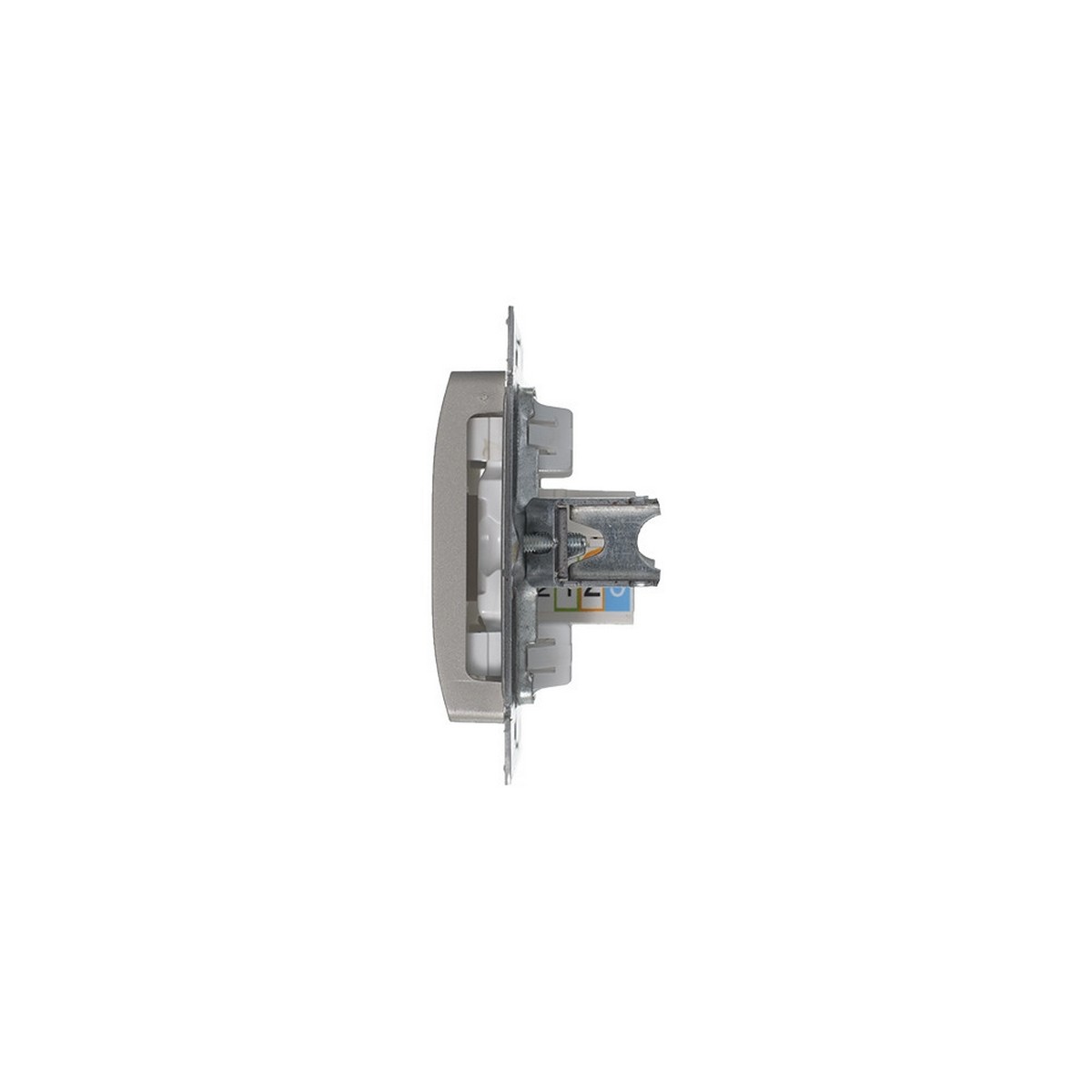 Glossa Платина Розетка телефонная Systeme Electric Glossa Платина RJ11 GSL001281T