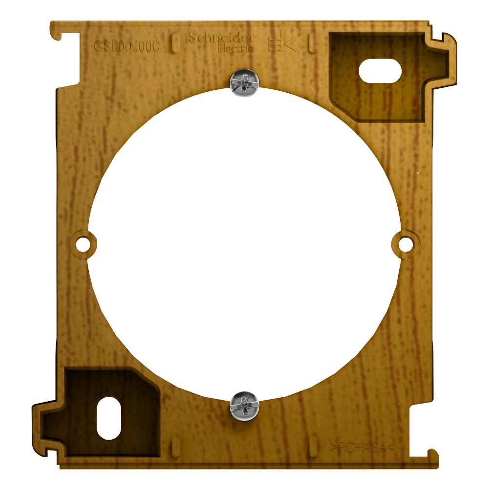 Glossa Дуб Расширение коробки Systeme Electric Glossa Дерево Дуб наружного монтажа GSL000500C