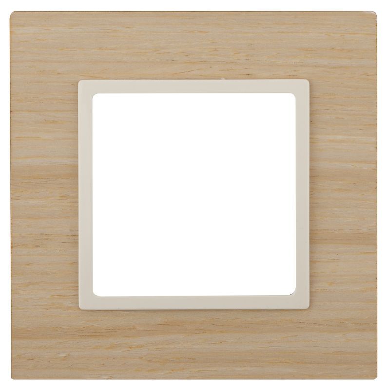 Рамки ЭРА Elegance Рамка ЭРА Elegance Клен/сл.кость Дерево 1-ая 14-5301-11 Б0034570