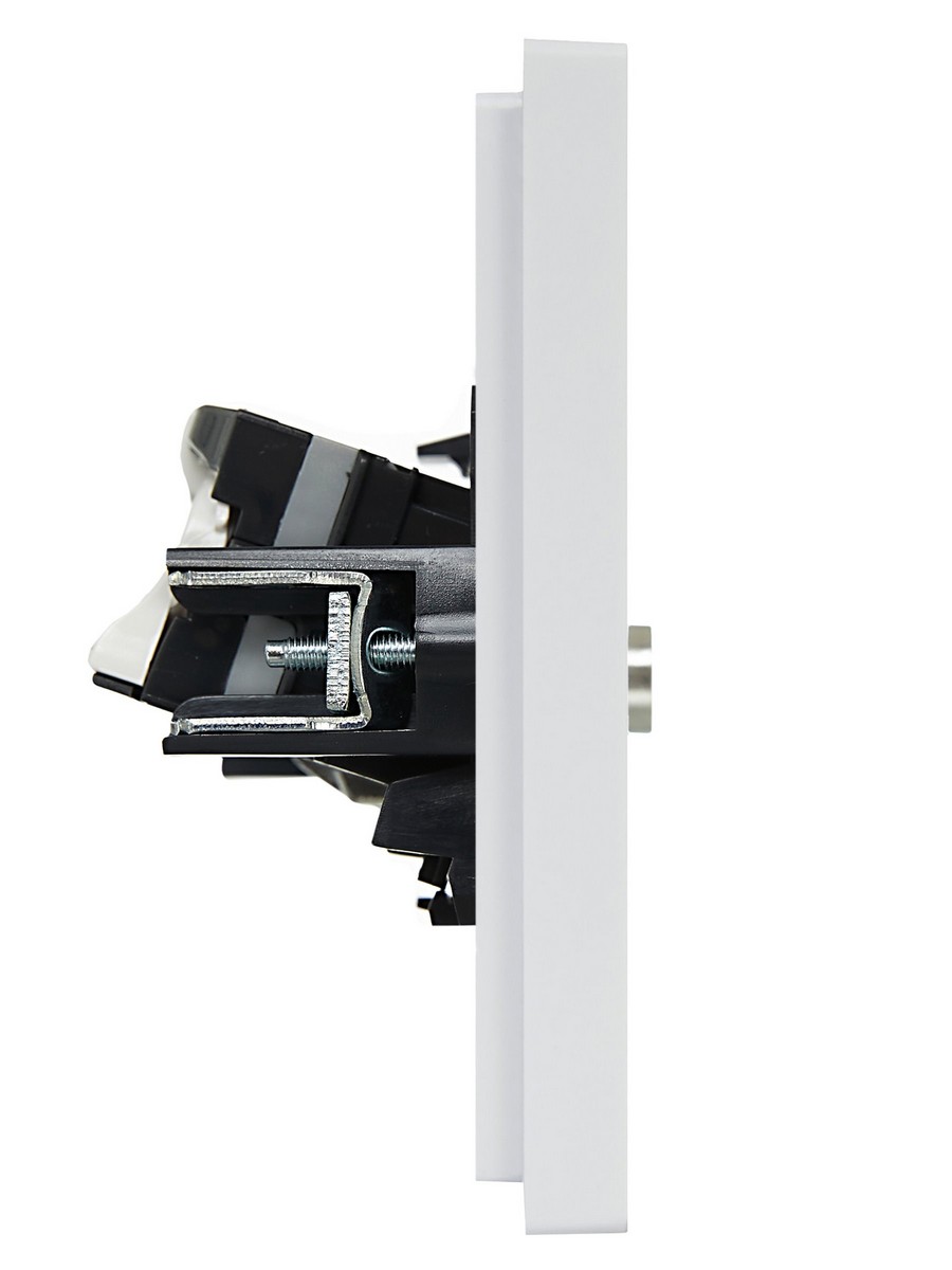 IEK FORTE&PIANO Белый Розетка IEK FORTE&PIANO Белый двойная TV+RJ45 кат.5E FP236